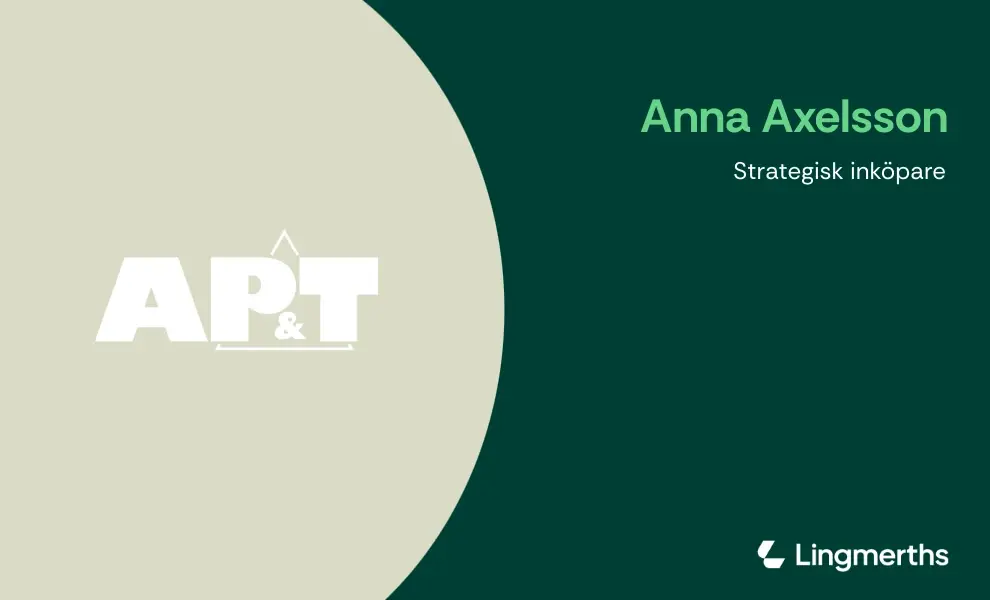 Personlig service som ger AP&T tryggare och mer flexibla affärsresor